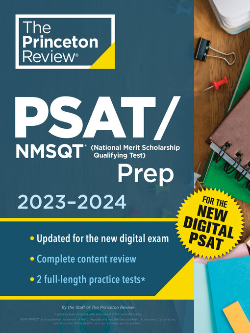 Title details for Princeton Review PSAT/NMSQT Prep, 2023-2024 by The Princeton Review - Available